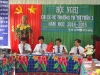 Quang cảnh Hội nghị CBCCVC trường TH Thị trấn 1 - An Minh - Kiên Giang năm học 2014-2015
