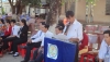 Anh Trương Minh Thiện- Chủ tịch Hội CCB thị trấn Thứ 11 phát biểu ôn lại truyền thống nhân ngày 22/12/2014